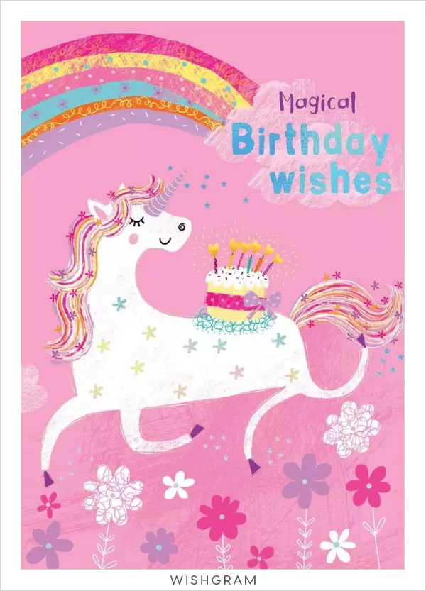 Magical birthday wishes