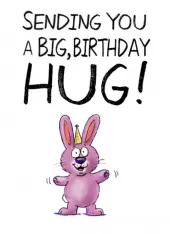 Sending you a big, birthday hug!