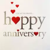 For my husband. Happy anniversary